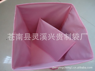 批发采购收纳箱、收纳盒-专业供应80G粉红色无纺布可折叠抽绳收纳盒批发采购-收纳.